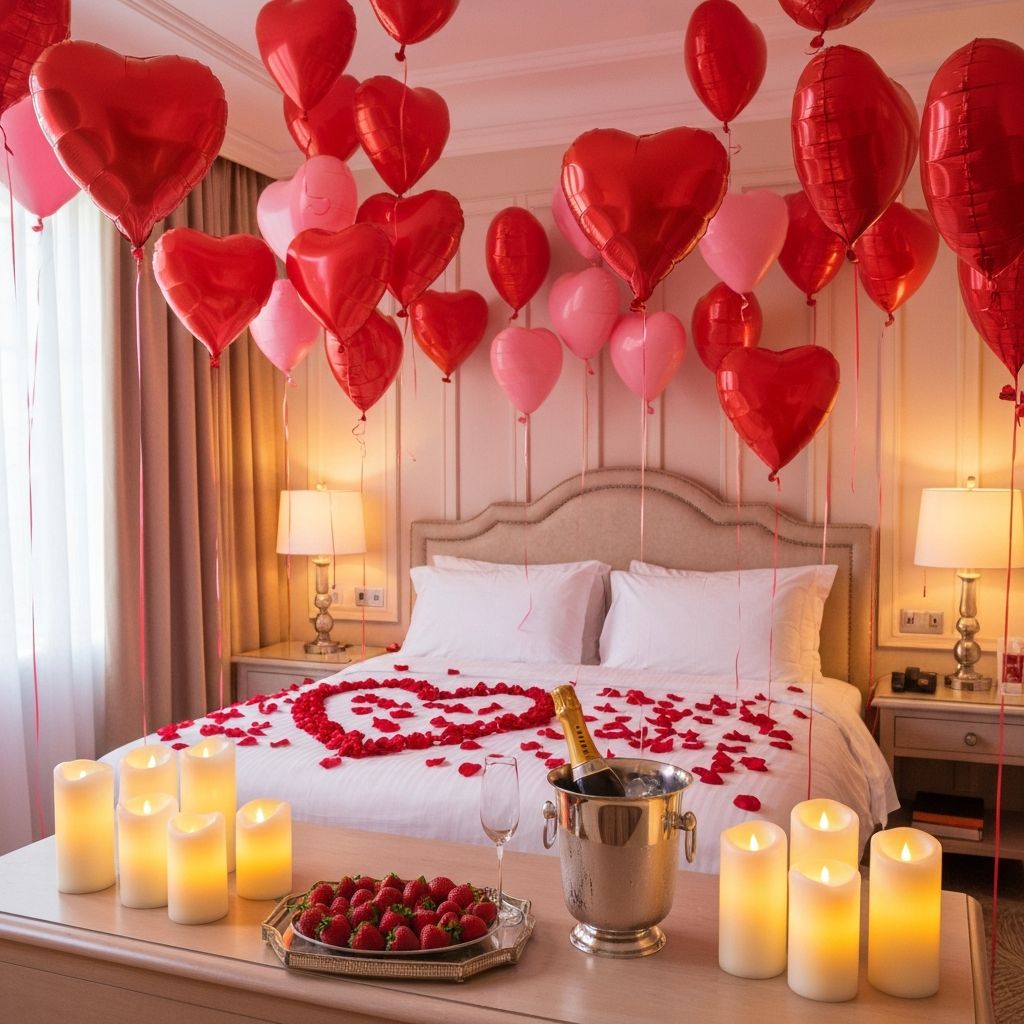 Romantic bedroom setup by French Sparrow